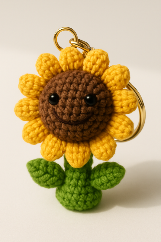 Sun Flower Key Chain